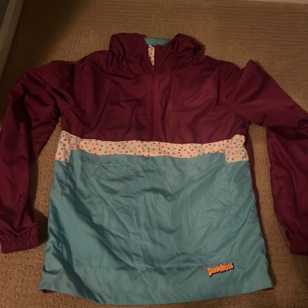 Limited edition Dunkaroos half zip windbreaker jacket